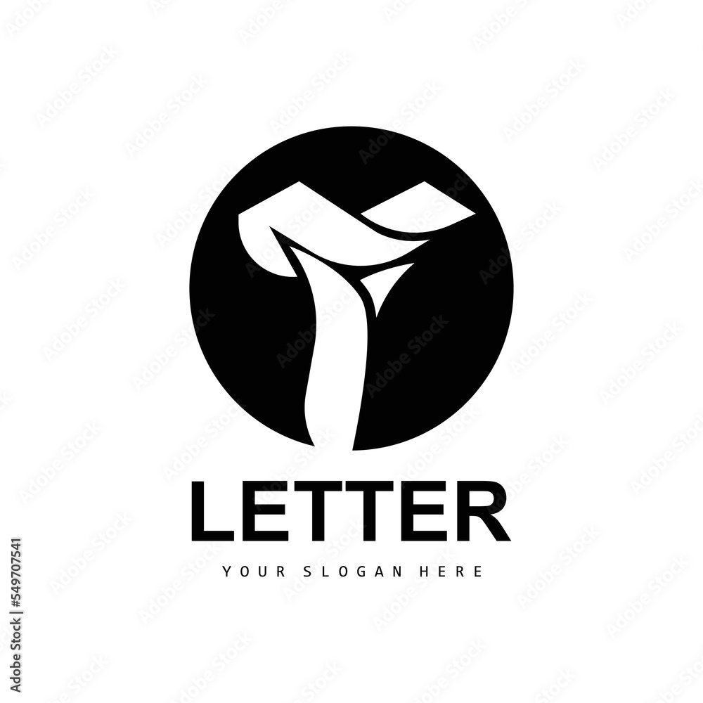Obraz premium T Letter Logo, Modern Letter Style Vector, Design Suitable For Product Brands With T Letter