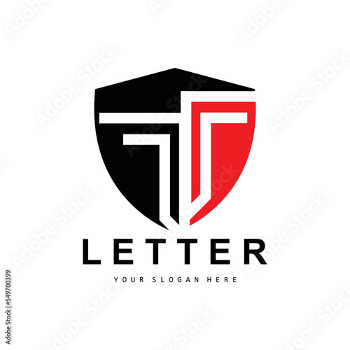 T Letter Logo, Modern Letter Style Vector, Design Suitable For Product Brands With T Letter