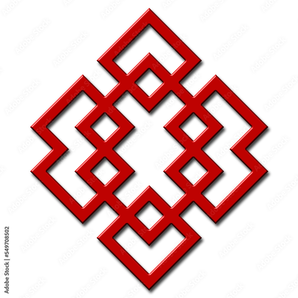 Fototapeta premium Chinese Knot Symbol.