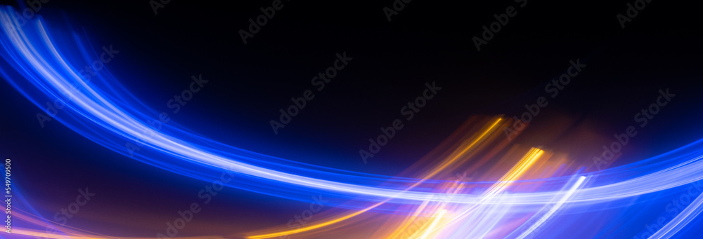 Dark fractal, abstract background. Bright neon lines, waves. Blurred laser shapes Dark fractal, abstract background. Bright neon lines, waves. Blurred laser shapes