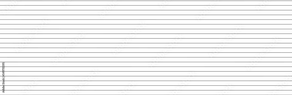 Horizontal lines pattern on white background. Straight lines pattern for backdrop and wallpaper template. Realistic lines with repeat stripes texture. Simple geometric background, vector illustration Horizontal lines pattern on white background. Straight lines pattern for backdrop and wallpaper template. Realistic lines with repeat stripes texture. Simple geometric background, vector illustration