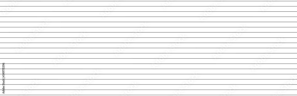 Horizontal lines pattern on white background. Straight lines pattern for backdrop and wallpaper template. Realistic lines with repeat stripes texture. Simple geometric background, vector illustration Horizontal lines pattern on white background. Straight lines pattern for backdrop and wallpaper template. Realistic lines with repeat stripes texture. Simple geometric background, vector illustration