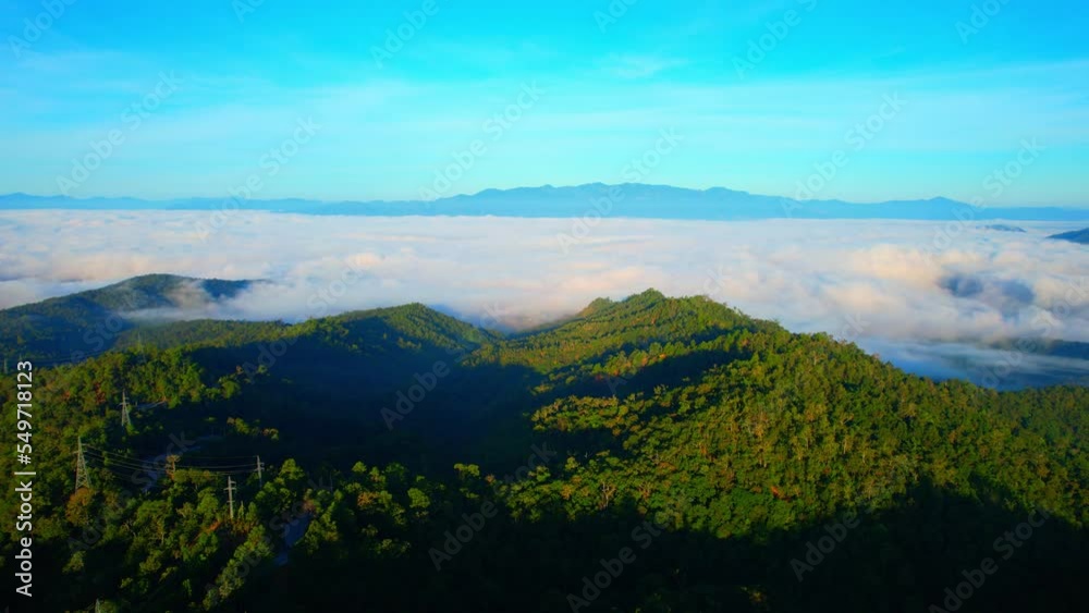 Spectacular natural scenery of tropical jungle, mountains during sunrise time, dense fog in tropical jungle. Pai District, Mae Hong Son, Northern Thailand, Southeast Asia. nature and travel concept
Spectacular natural scenery of tropical jungle, mountains during sunrise time, dense fog in tropical jungle. Pai District, Mae Hong Son, Northern Thailand, Southeast Asia. nature and travel concept