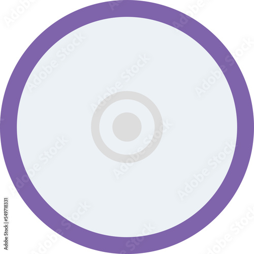 Dvd Disk Vector Icon
