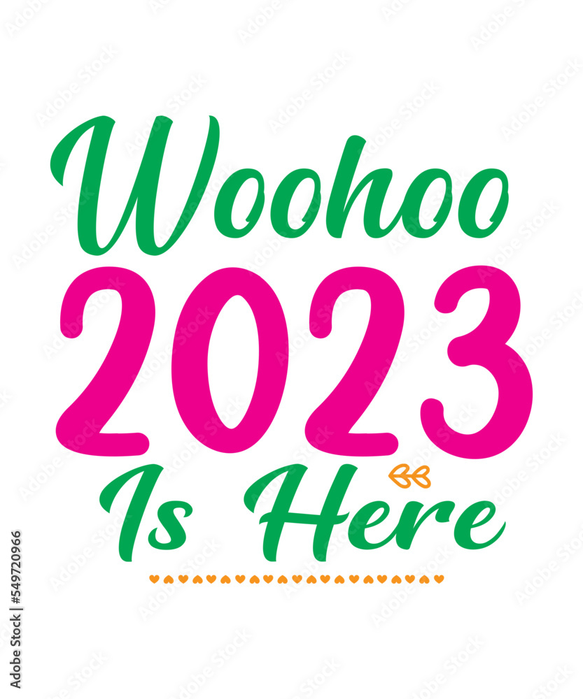 New Year 2023 SVG Bundle, New Year SVG, New Year Shirt, New Year Outfit svg, Hand Lettered SVG, New Year Sublimation, Cut File Cricut,New Years SVG Bundle, New Year's Eve Quote, Cheers 2023 Saying, Ny