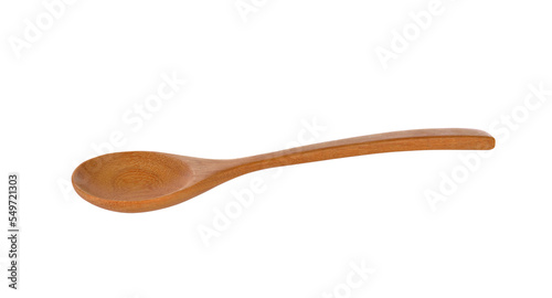 wooden spoon isolated on transparent png photo