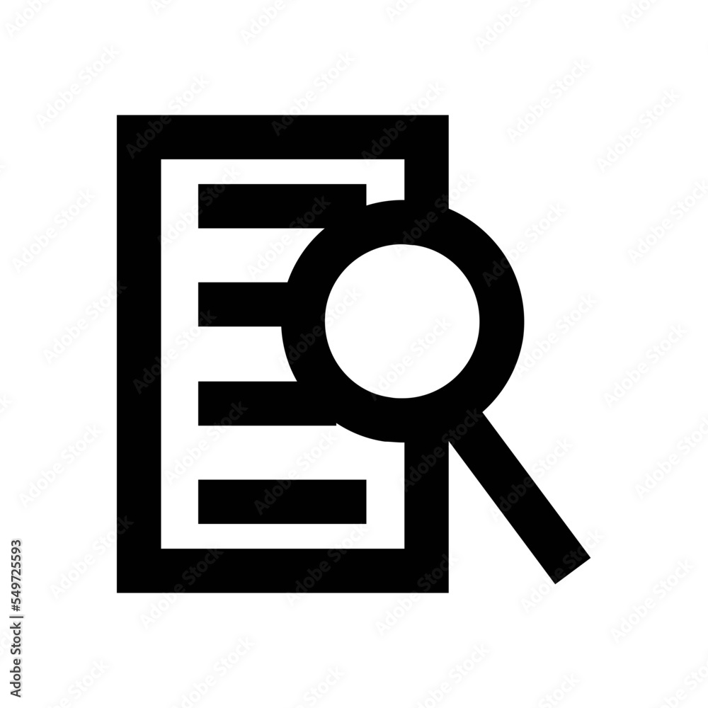 Text Searching Vector Icon Text Searching Vector Icon