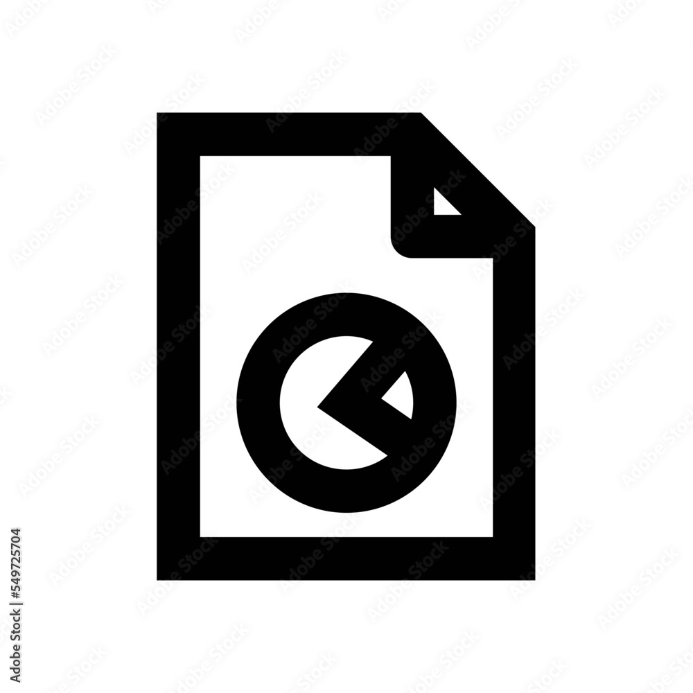 Pie Chart Vector Icon Pie Chart Vector Icon