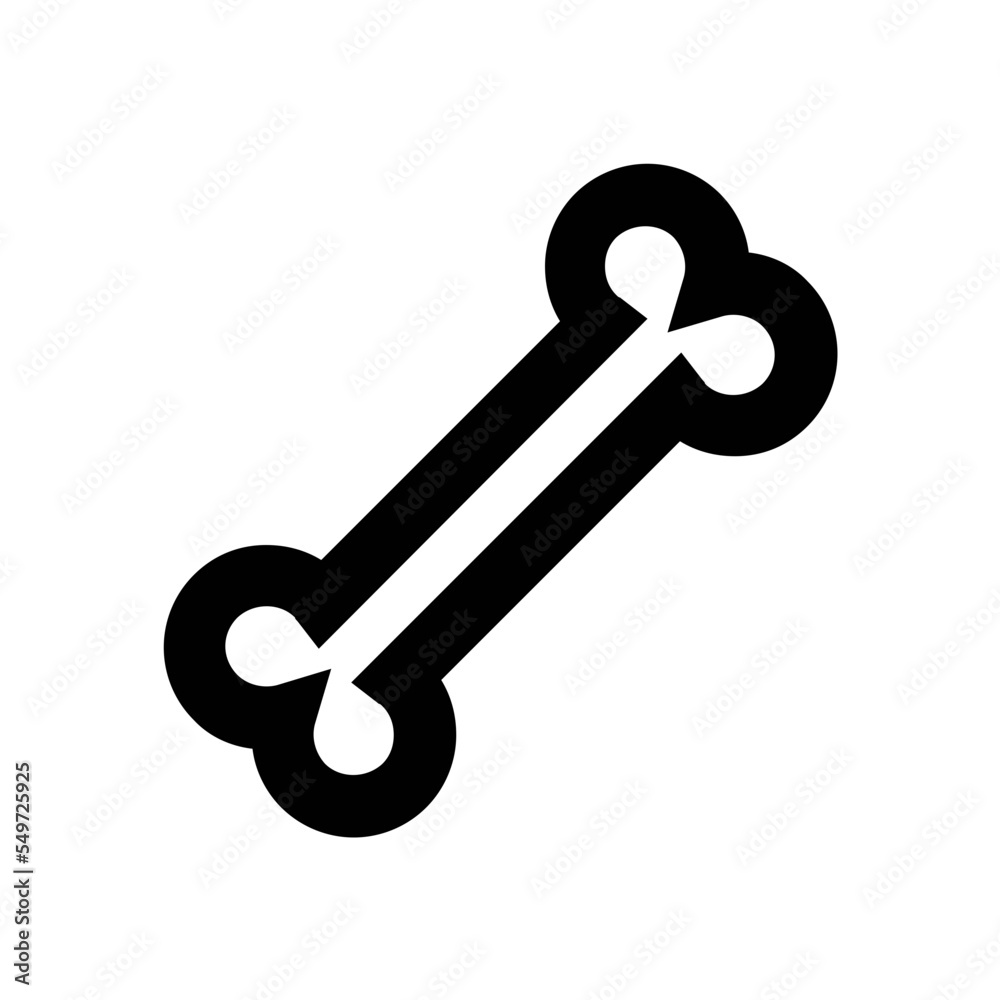 Bone Vector Icon Bone Vector Icon