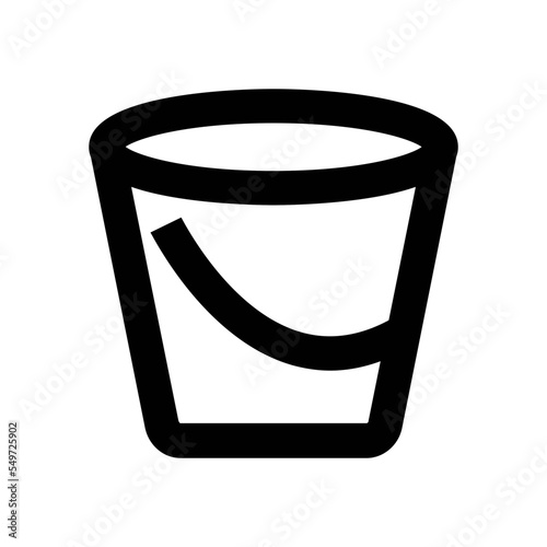 Bucket Vector Icon
