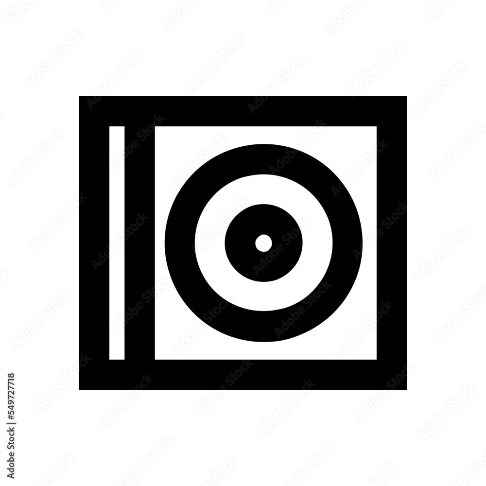 Cd Case Vector Icon Cd Case Vector Icon