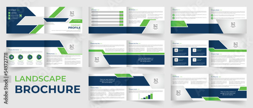 Landscape company profile  corporate brochure design