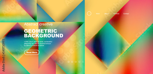 Triangle abstract background. Vector Illustration For Wallpaper, Banner, Background, Card, Book Illustration, landing page