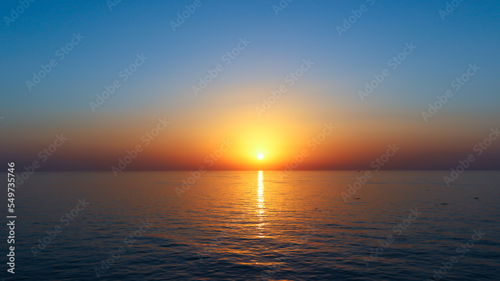 Sunrise over the Sea