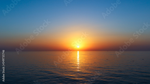 Sunrise over the Sea