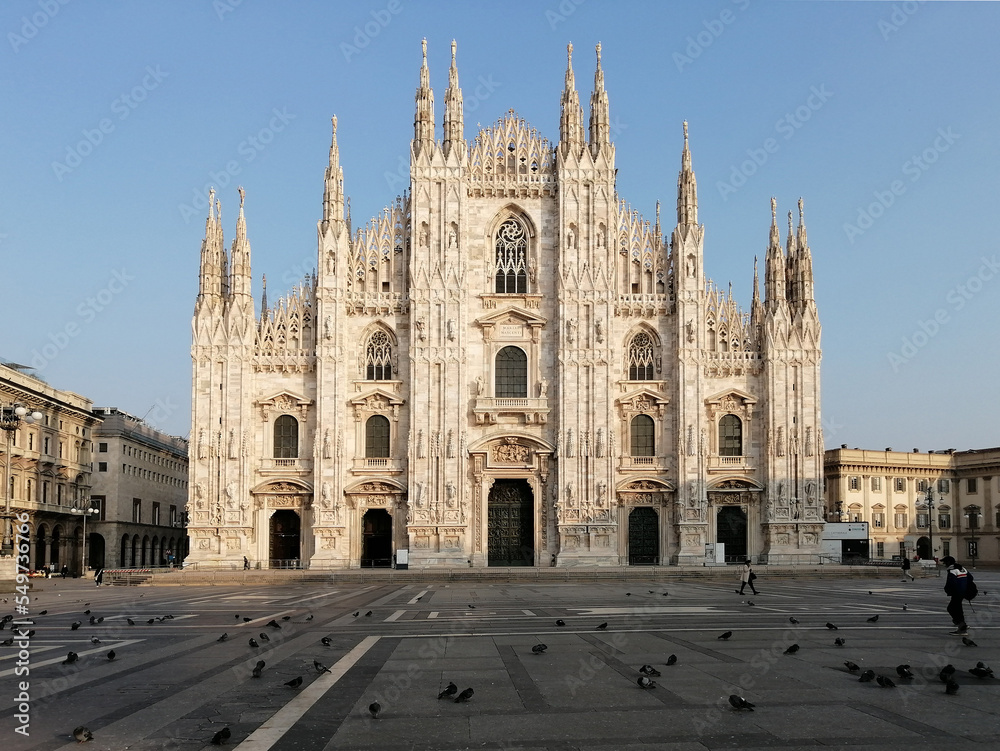 Duomo di Milano during Lockdows