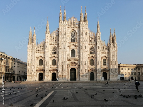 Duomo di Milano during Lockdows
