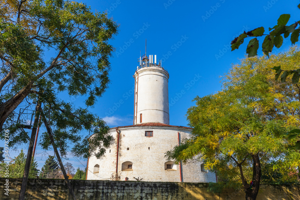 Ancient lighthouse in the city of Lankaran