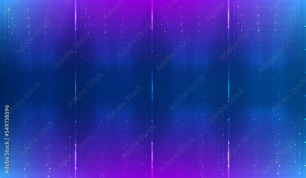  Abstract grid pattern digital data structure storage technology concept background. Futuristic copy space infographic vector. Visualization network infographic illustration.