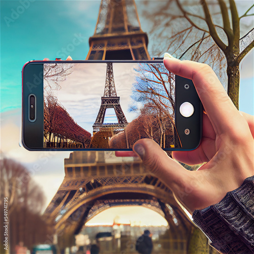 Eiffel tower snapshot