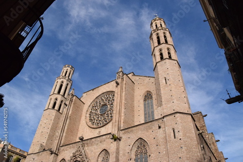 Catedral de Santa Maria del Mar (Barcelona, Spain)