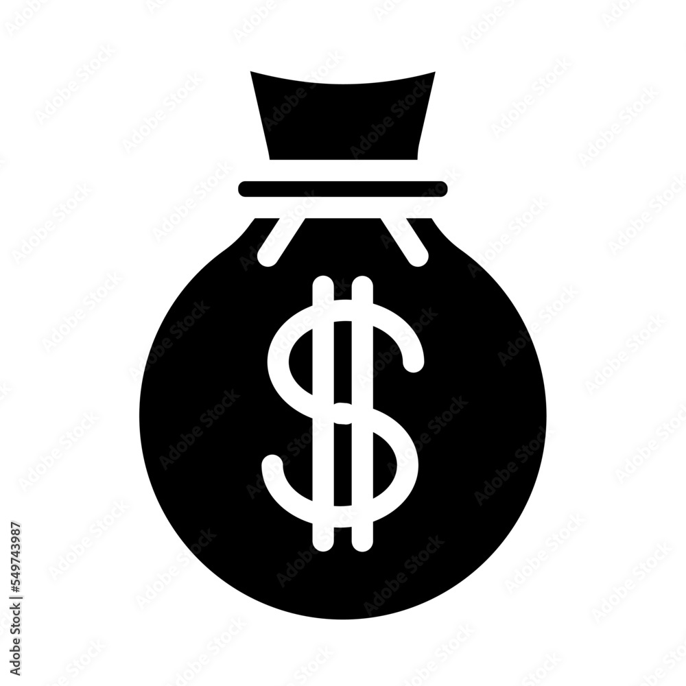 Icon object MTwoy Bag Illustration for web, app Icon object MTwoy Bag Illustration for web, app