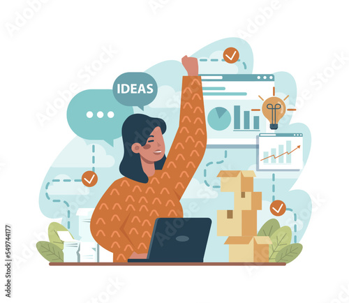Come up with an idea concept. Creative innovation or business