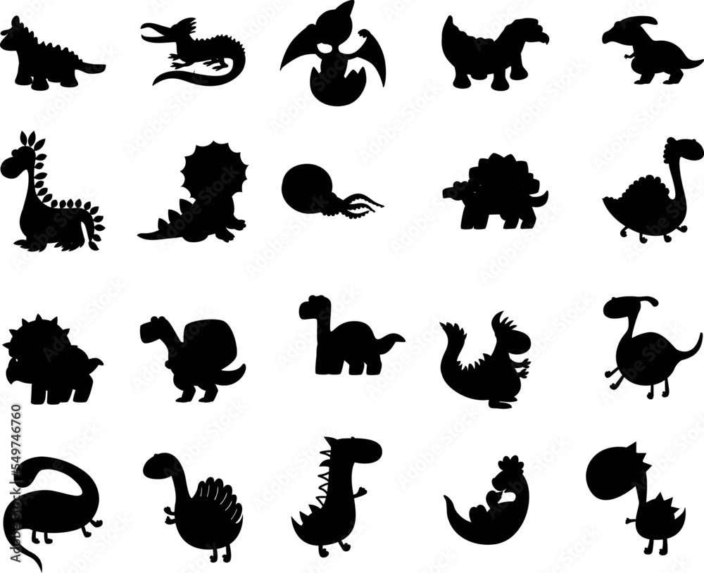 Children cartoon Animals scissors skills collection isolated vector Silhouette Children cartoon Animals scissors skills collection isolated vector Silhouette