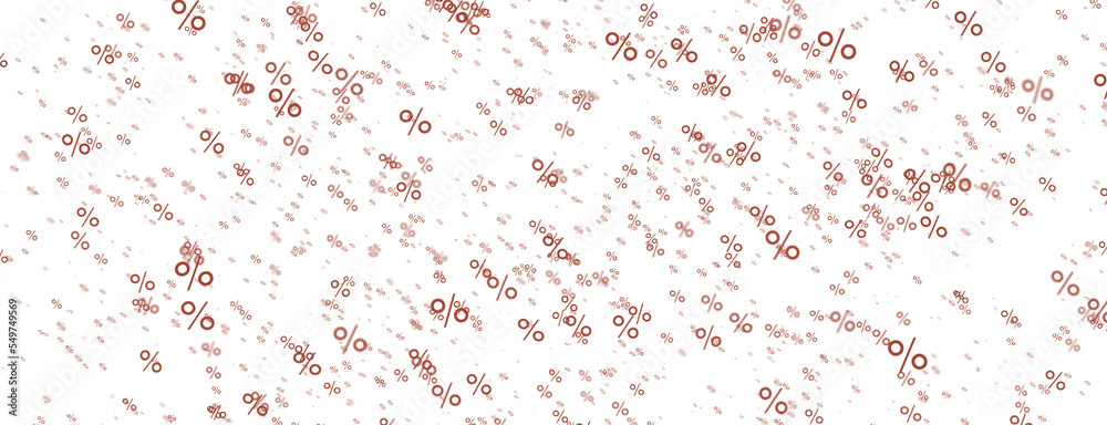 Fototapeta premium Blurred sale background.