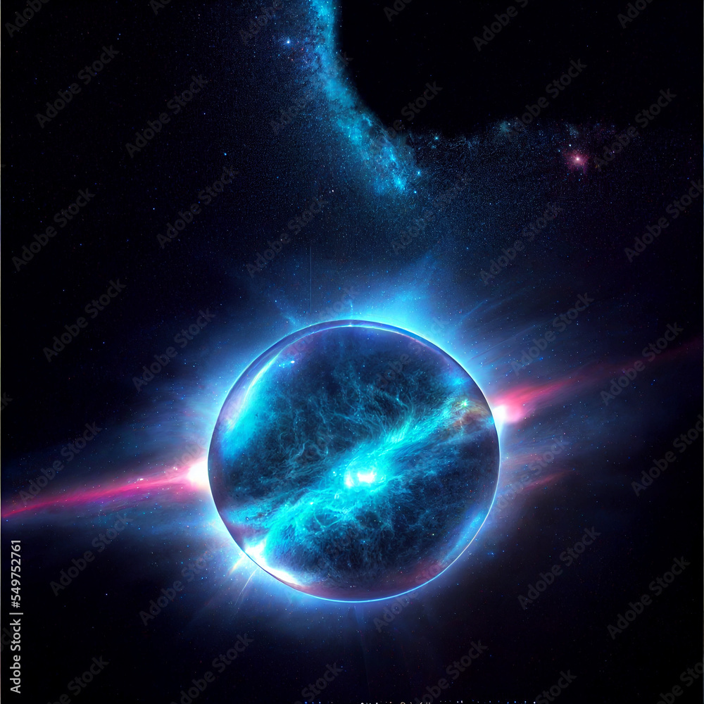 Obraz premium Galaxy formation