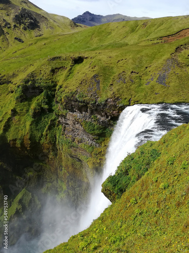 cascade vue d en haut