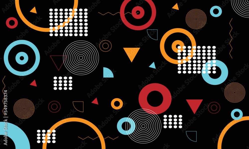 Obraz premium seamless pattern with circles