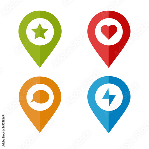 Set of points icon Free Download Set of points icon - GFXLoad