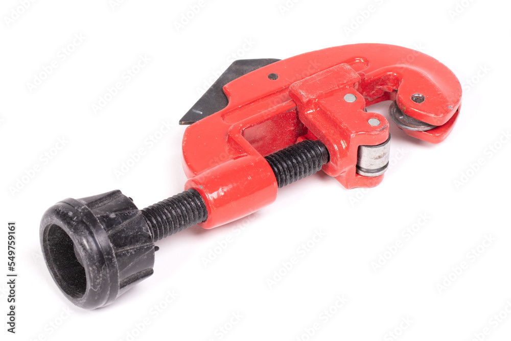 Special device for cutting water pipes Stock Photo Adobe Stock