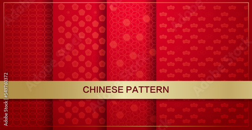 Illustration of Chinese styel oriental background.