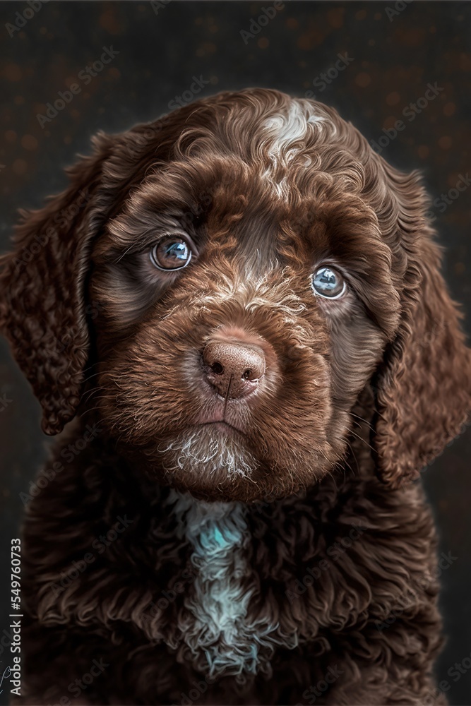 portrait of a retriever puppy portrait of a retriever puppy