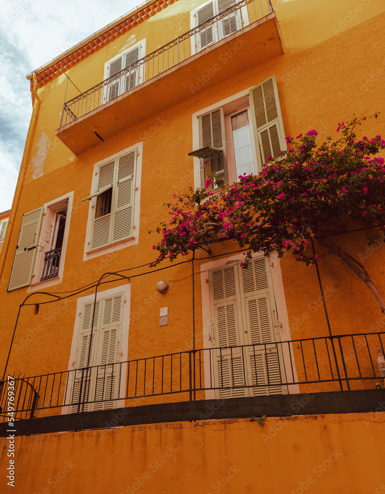 Fototapeta premium Maison de Villefranche-sur-mer