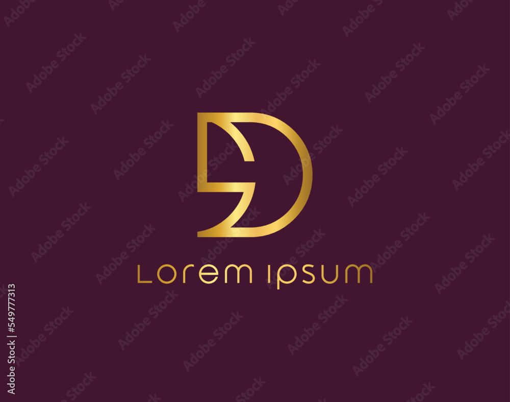 SD line design, SD company logo, SD letter design SD line design, SD company logo, SD letter design