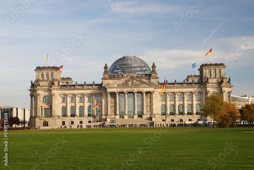 German parliament Bundestag in Berlin, Germany