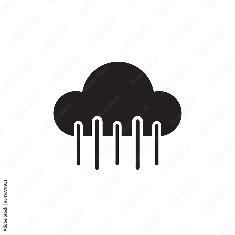Modern weather icons. Flat vector illustration for Web, print, and Mobile App Modern weather icons. Flat vector illustration for Web, print, and Mobile App