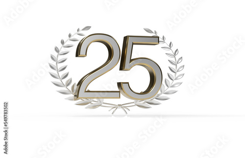 3d golden 25 years annivers...