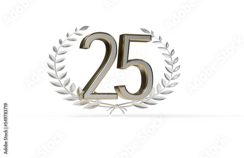 3d golden 25 years annivers...