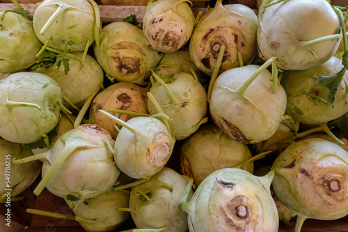 Close up of Rutabaga for sale in Farmer's Market