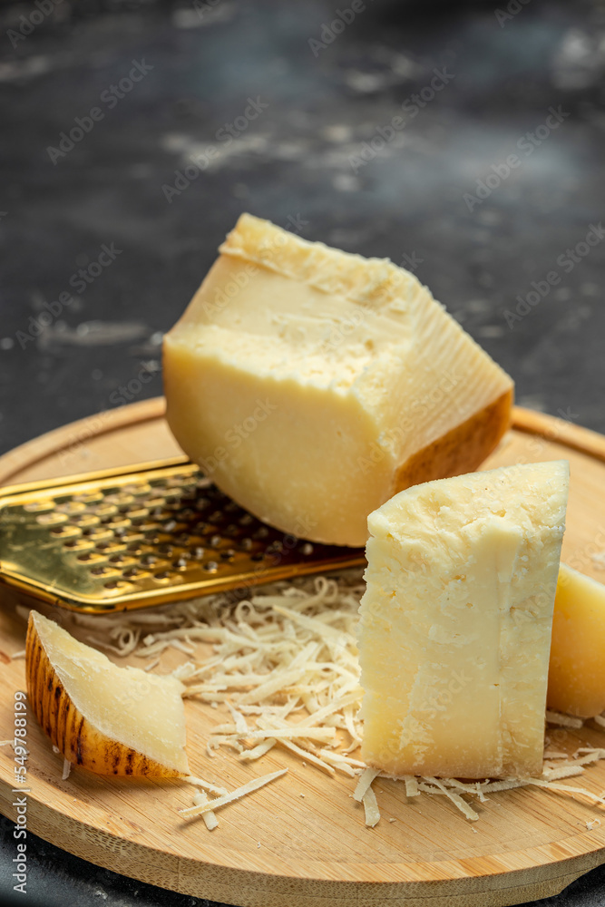 Gruyere is classified as a Swiss-type or Alpine cheese, and is sweet but slightly salty, with a flavor that varies widely with age, place for text