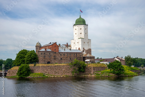 View of the old Vyborg Castle. Leningrad Region, Russia © Anna