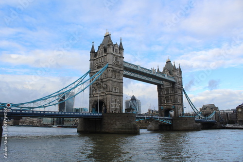 Tower bridge snow London