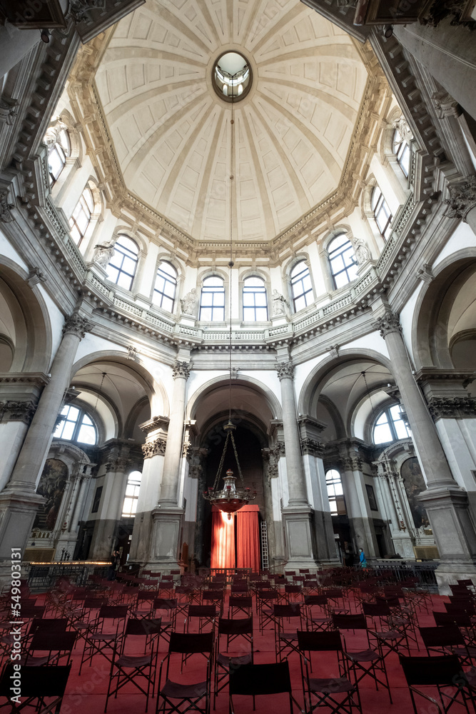 Interior of San Giorgio Maggiore Basilica di San Giorgio Maggiore Venice, Italy