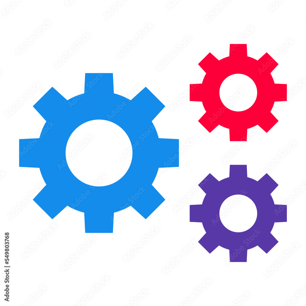 Setting Flat Icon Setting Flat Icon