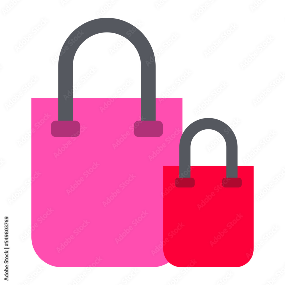 Shopping Bag Flat Icon Shopping Bag Flat Icon