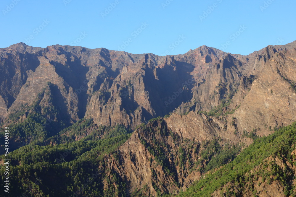 View in the Taburiente Caldera National Park of La Palma
View in the Taburiente Caldera National Park of La Palma